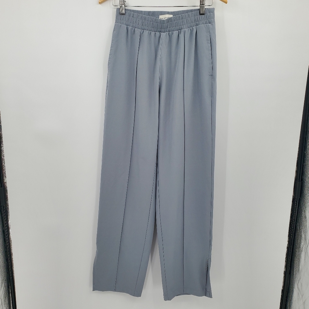Abercrombie and Fitch Gray Split Hem Pull On Pants Size Small Gray